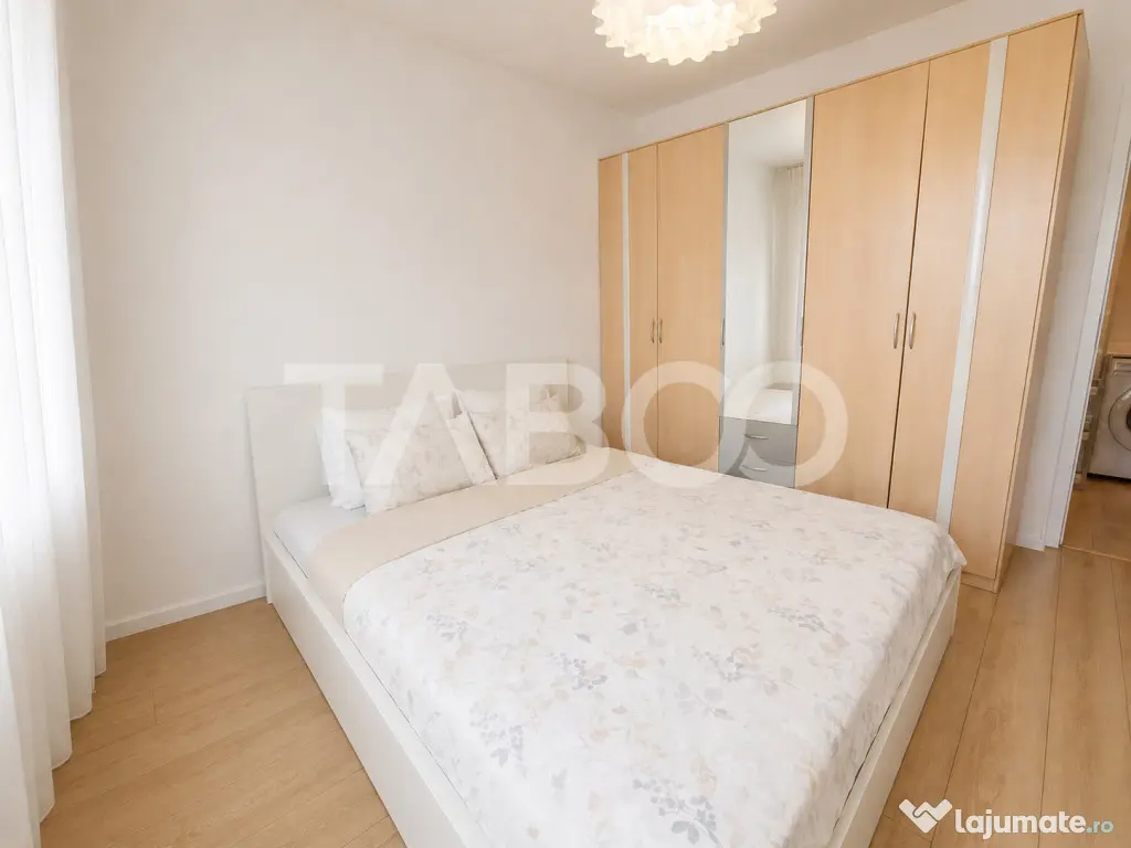 Apartament decomandat de vanzare 2 camere etaj 1 lift balcon - Sibiu (Sibiu)