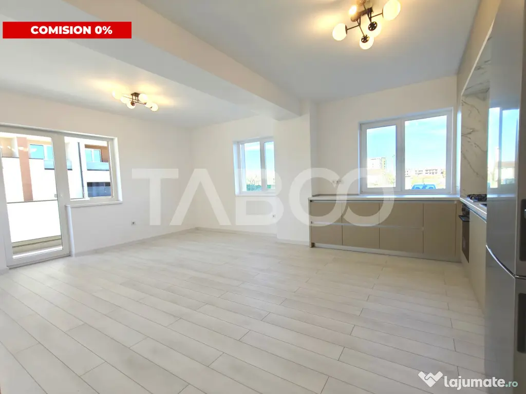 Apartament spatios 3 camere 2 bai 2 balcoane si parcare - CO - Sibiu (Sibiu)