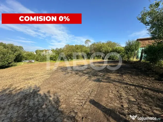 Teren intravilan 2039 mp de vanzare cu PUZ in Cisnadioara Si - Cisnadioara (Sibiu)