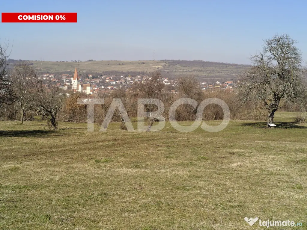 Teren intravilan 5350 mp de vanzare in Cisnadie - Comision 0 - Cisnadie (Sibiu)