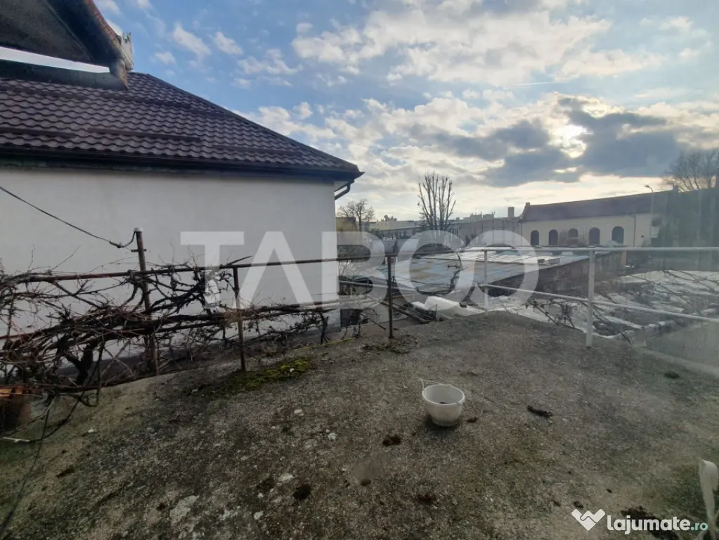 Casa 5 camere 374 mp utili + Anexa 75 mp in punctul 0 al Fag - Fagaras (Brasov)