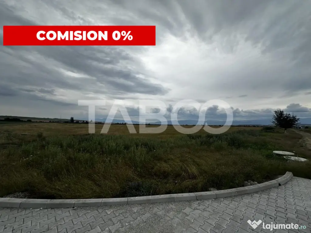 Teren industrial de vanzare cu PUZ aprobat si utilitati Sura - Ocna Sibiului (Sibiu)
