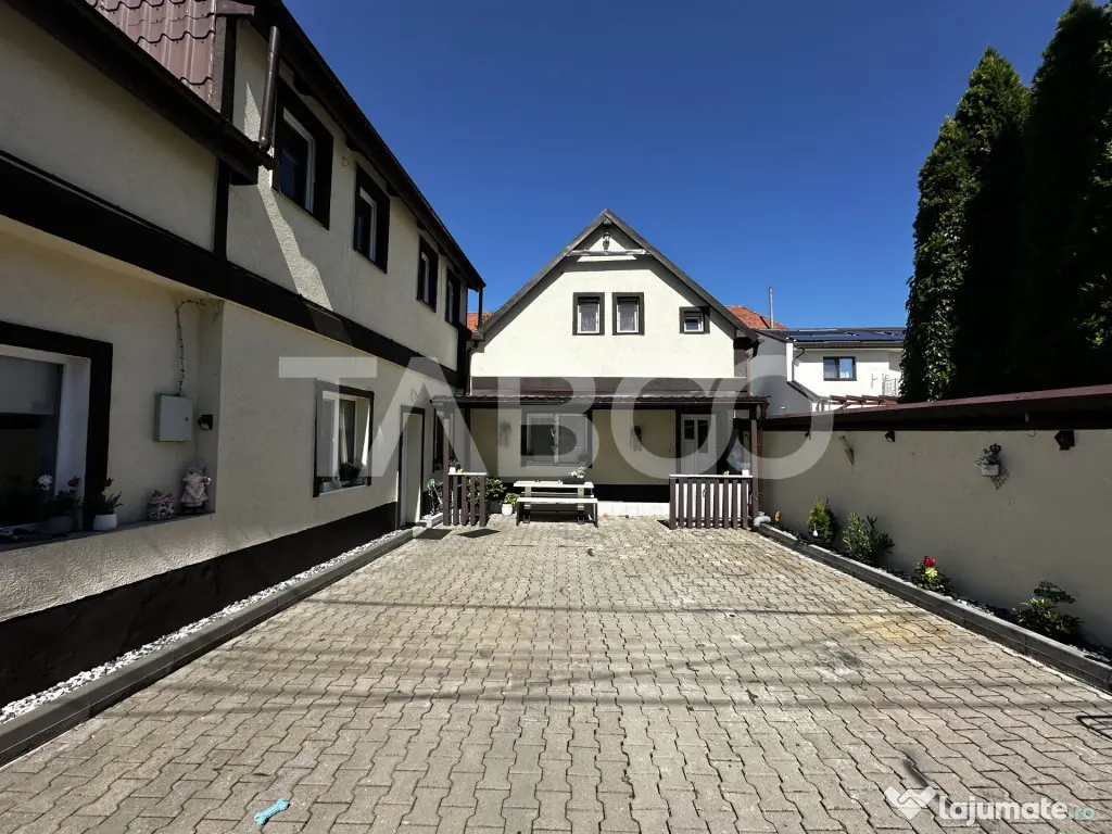 Casa individuala de vanzare acces auto in curte pe malul Cib - Sibiu (Sibiu)