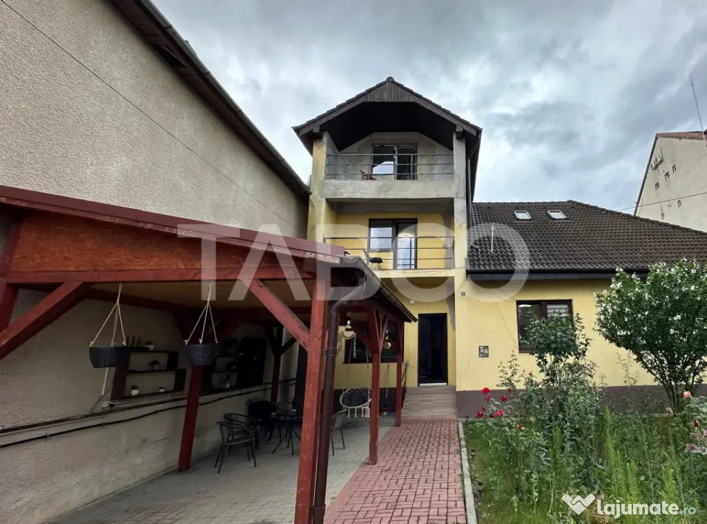 Casa 8 camere individuala curte libera 300mp zona Calea Popl - Sibiu (Sibiu)