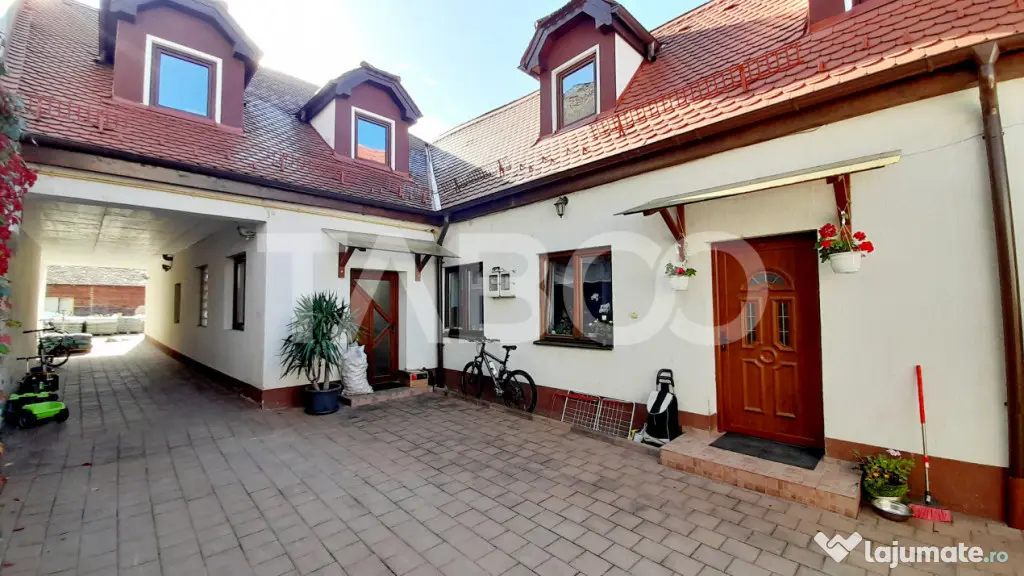 Pensiune si casa in centrul Sibiului cu business functional - Sibiu (Sibiu)