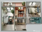 Apartament 2 camere decomandat 43 mp zona Calea Dumbravii Si 