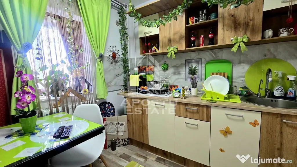 Apartament cu 2 camere de vanzare, decomandat, renovat, Girocului - Timisoara (Timis)