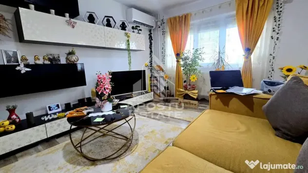 Apartament cu 2 camere de vanzare, decomandat, renovat, Girocului - Timisoara (Timis)
