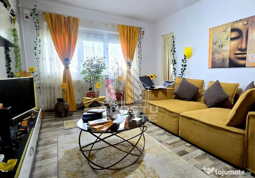 Apartament cu 2 camere de vanzare, decomandat, renovat, Girocului - Timisoara (Timis)