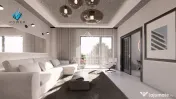 Apartament cu 2camere si terasa de 17mp la intrare in Giroc Smart Home 