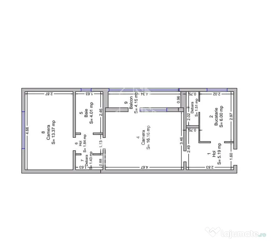 Apartament de vanzare cu 2 camere,renovat complet,zona Gheorghe Lazar - Timisoara (Timis)