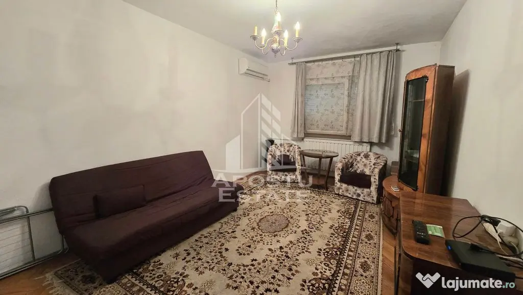 Apartament cu 2 camere, etaj intermediar, decomandat, zona Lipovei - Timisoara (Timis)