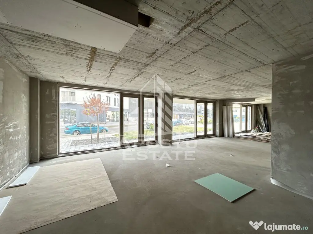 Spatiu comercial 232 mp, 14 locuri parcare, Circumvalatiunii - Timisoara (Timis)