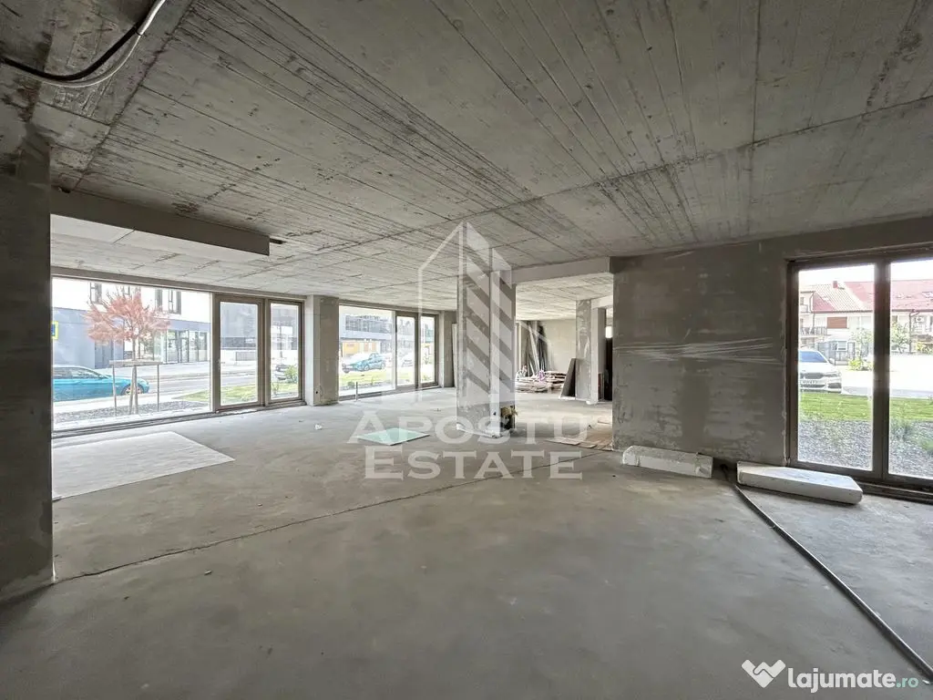 Spatiu comercial 232 mp, 14 locuri parcare, Circumvalatiunii - Timisoara (Timis)