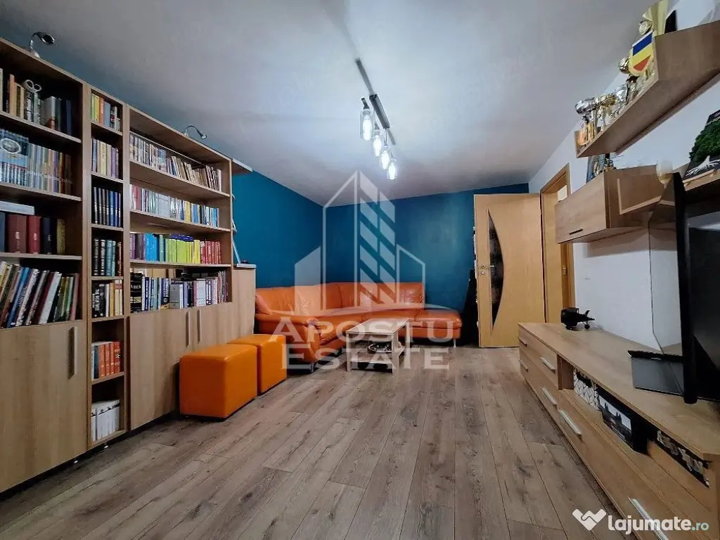 Apartament decomandat,4 camere,2bai,etaj 1 Lipovei,mobilat si utilat - Timisoara (Timis)