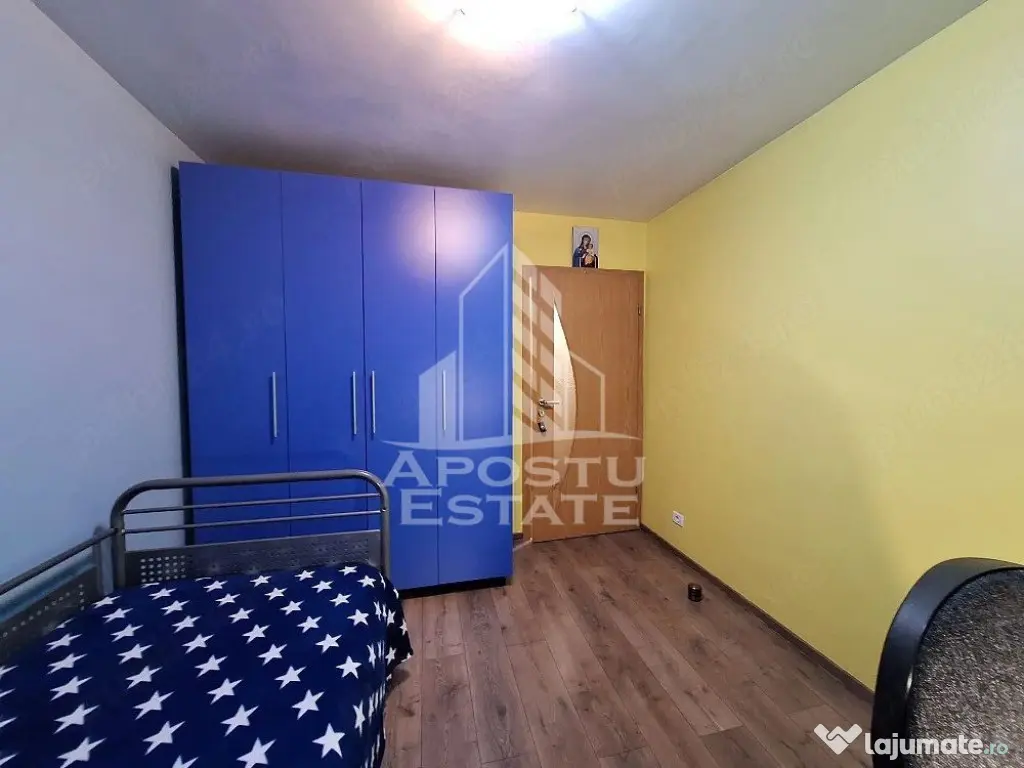 Apartament decomandat,4 camere,2bai,etaj 1 Lipovei,mobilat si utilat - Timisoara (Timis)