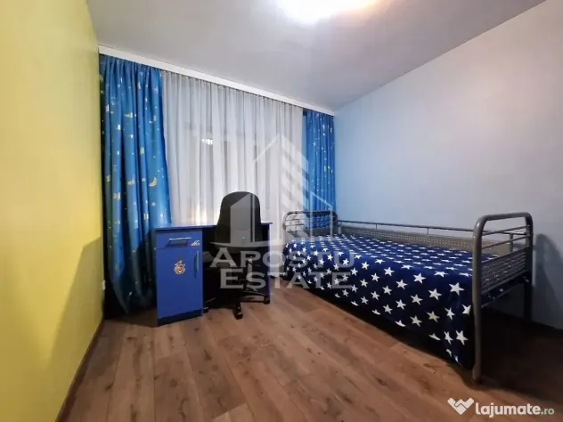 Apartament decomandat,4 camere,2bai,etaj 1 Lipovei,mobilat si utilat - Timisoara (Timis)