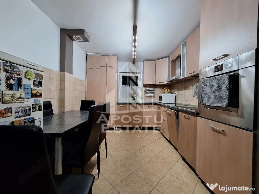 Apartament decomandat,4 camere,2bai,etaj 1 Lipovei,mobilat si utilat - Timisoara (Timis)