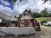 Comision 0% Casa A-Frame, la munte, 1km de Partia Rausor, Hunedoara 