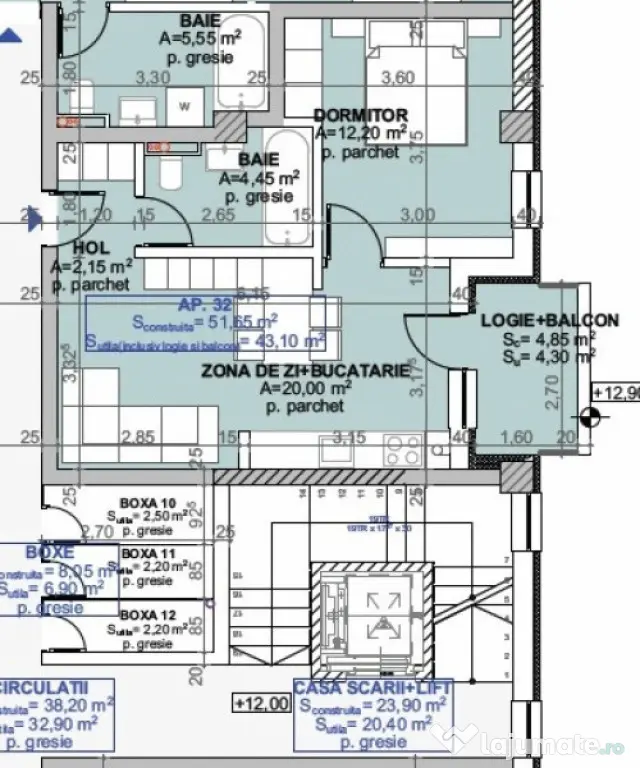 2 camere în bloc nou, etaj 4 din 5 cu lift, parcare inclus? - Baia Mare (Maramures)