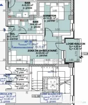 2 camere în bloc nou, etaj 4 din 5 cu lift, parcare inclus? 