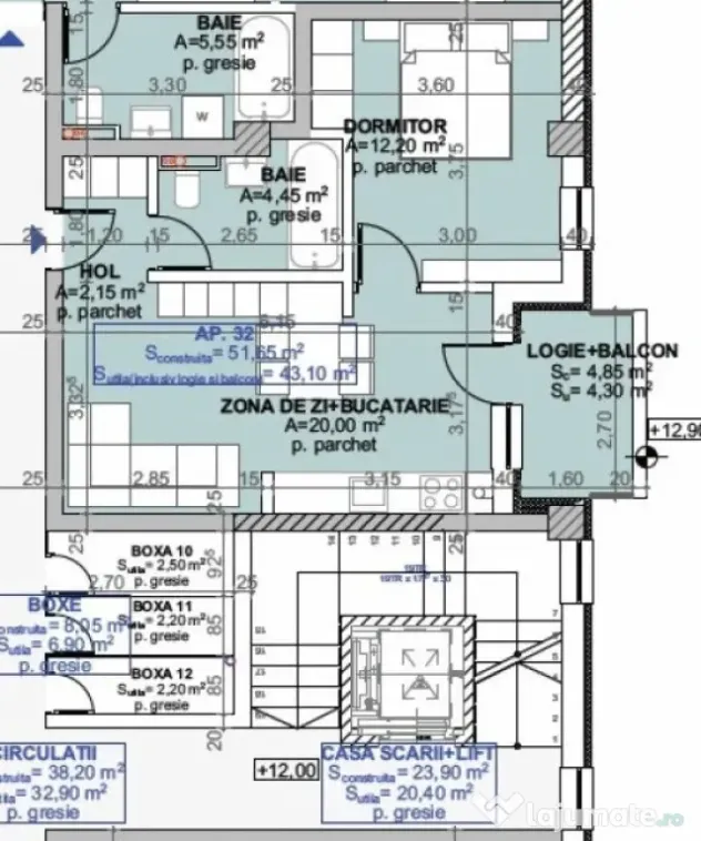 2 camere în bloc nou, etaj 4 din 5 cu lift, parcare inclus? - Baia Mare (Maramures)