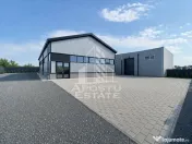 Hala de închiriat – Sacalaz, curte generoasă, show-room, service auto