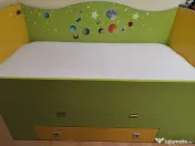 Pat copil cu sertar si saltea