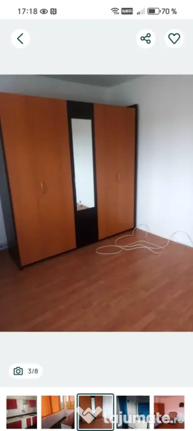 Închiriez apartament 2 camere Timișoara zona Steaua lângă Shopping City