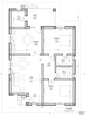 Casa individuala 3 camere, 100 mp utili, 540 mp teren - Sana 