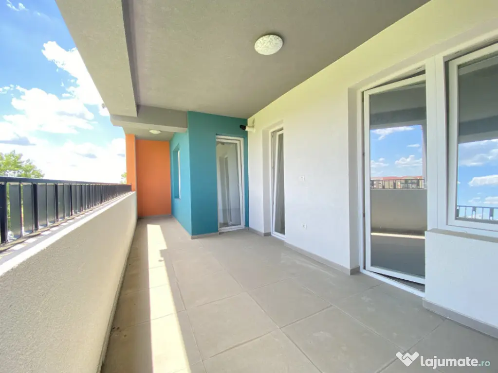 Apartament 2 camere, 53 mp, terasa 20 mp, decomandat, poziti - Giroc (Timis)