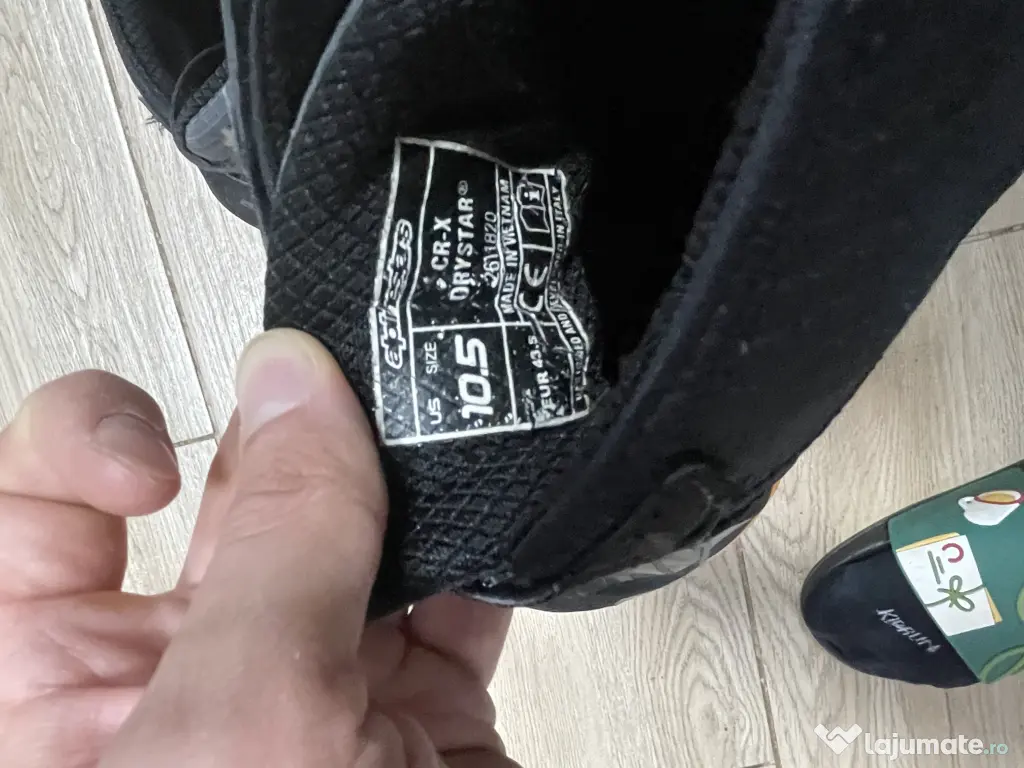 Ghete moto Alpinestars CR-X Drystar (impermeabile)