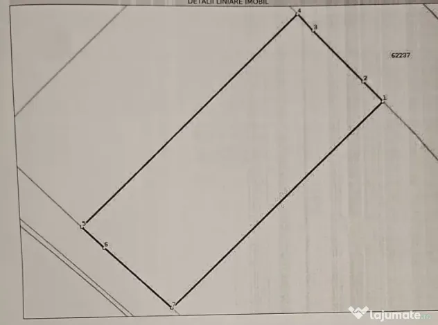 TEREN INTRAVILAN 2500MP BRADESTI, 30M FRONT STRADAL - Bradesti (Dolj)
