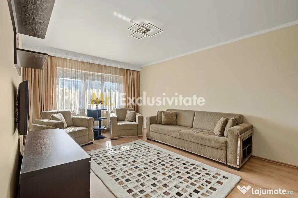 Central-Eremia, ap. 3 camere, 2 băi + boxă,proaspăt zugrăvit, et.2 - Pitesti (Arges)