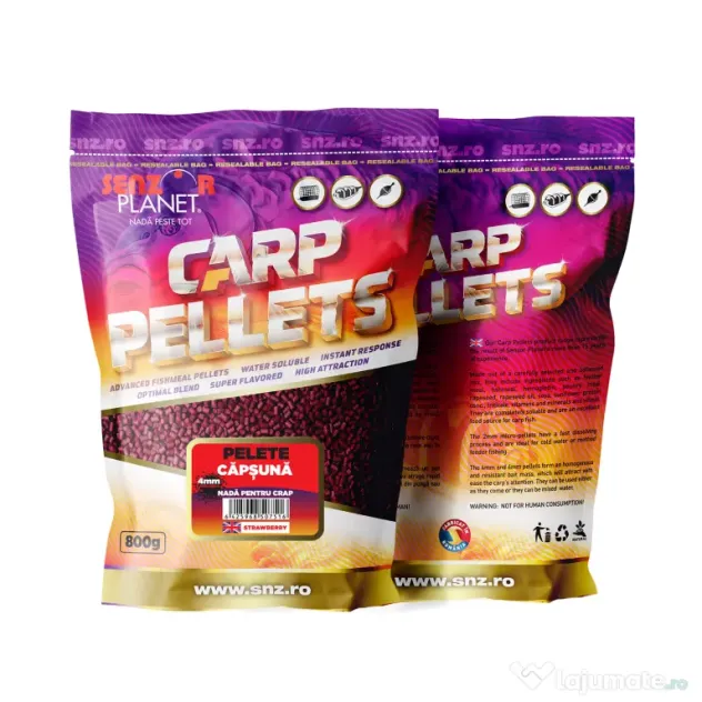 SENZOR PLANET PELETE CAPSUNA 4mm 800g