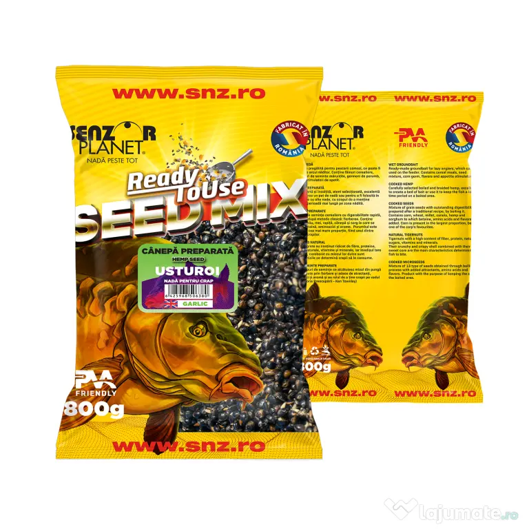 SENZOR PLANET CANEPA PREPARATA USTUROI 800g
