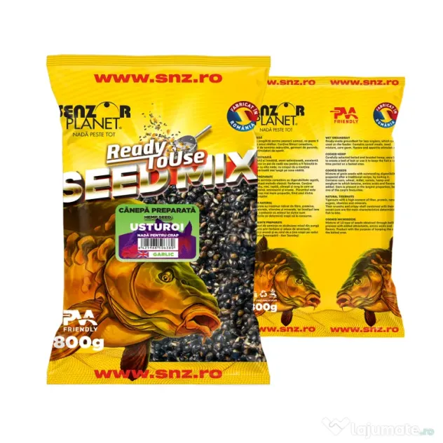 SENZOR PLANET CANEPA PREPARATA USTUROI 800g
