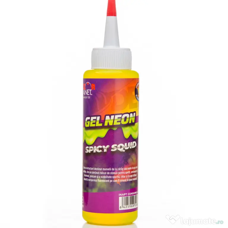 SENZOR PLANET GEL NEON FEEDER SPICY SQUID 100ml