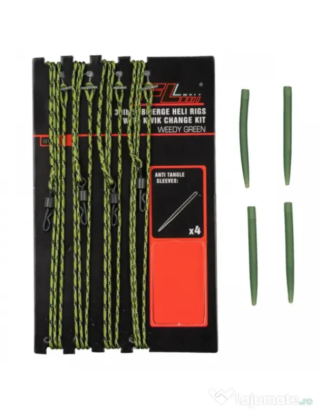 FL SET 4 MONTURI LEADCORE CU VARTEJ RAPID FL