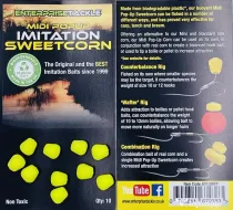 ENTERPRISE TACKLE MIDI POPUP SWEETCORN FLUORO YELLOW 10buc.