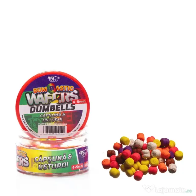 SENZOR PLANET BUMBASTIC WAFTERS DUMBELLS PENTRU BANDA CAPSUNA & USTUROI 4-5mm 15g