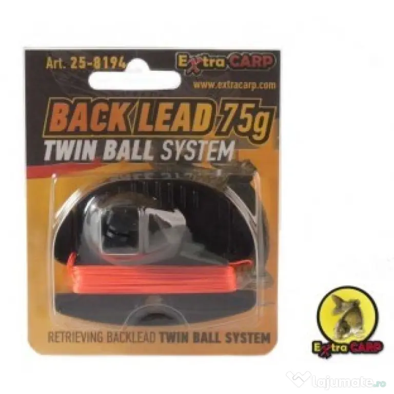 EXTRA CARP PLUMB SCUFUNDARE EXC BACK LEAD TWIN BALL 95g