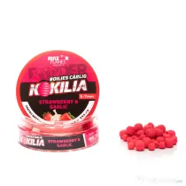 SENZOR PLANET BOILIES KOKILIA METHOD FEEDER PENTRU CARLIG STRAWBERRY & GARLIC 5-7mm 30g