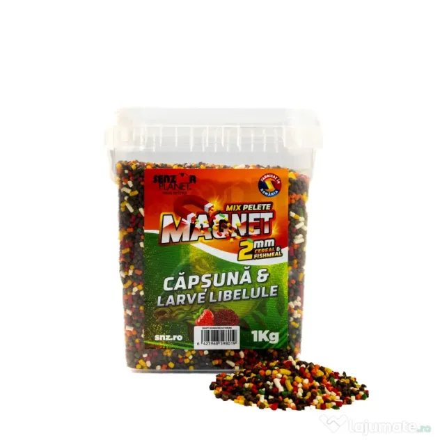 SENZOR PLANET MAGNET PELETE CAPSUNA & LARVE LIBELULE 2mm 1kg