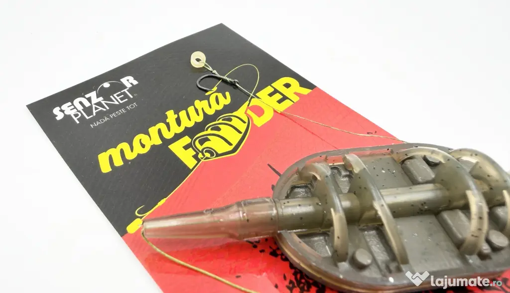 SENZOR PLANET MONTURA METHOD FEEDER SNZ CU BANDA SI CARLIG NR 12 30g