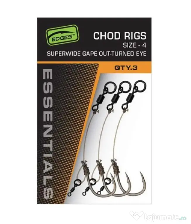 FOX RIG FOX EDGES SUPER WIDE GAPE CHOD, 3buc Nr 4