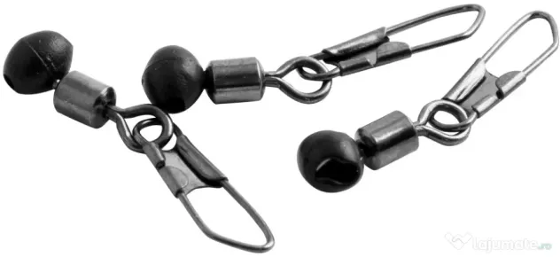 MATRIX VARTEJ CU MARGEA CULISANTA SI AGRAFA MATRIX FEEDER BEAD SNAP LINKS, 10buc Nr 12