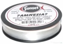 SUNSET FIR MONOFILAMENT MONTURI SUNSET AMNESIA CLEAR, 100m 8lb/3.60kg