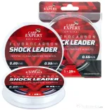 CARP EXPERT FIR FLUOROCARBON CONIC CARP EXPERT SHOCK LEADER, CRYSTAL CLEAR, 5x15m 0.25mm - 0.55mm