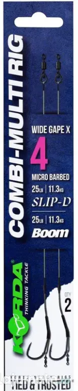 KORDA CARLIGE LEGATE KORDA COMBI MULTI RIG WIDE GAPE X Nr 4